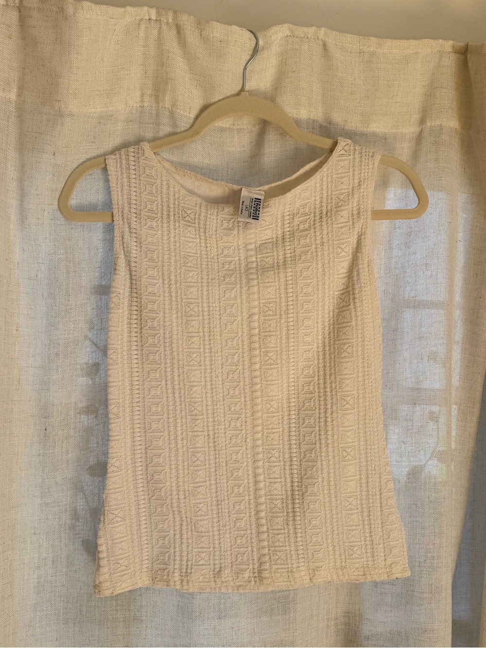 Wolford Women's Sleeveless Textured Knit Tank Top - Cream